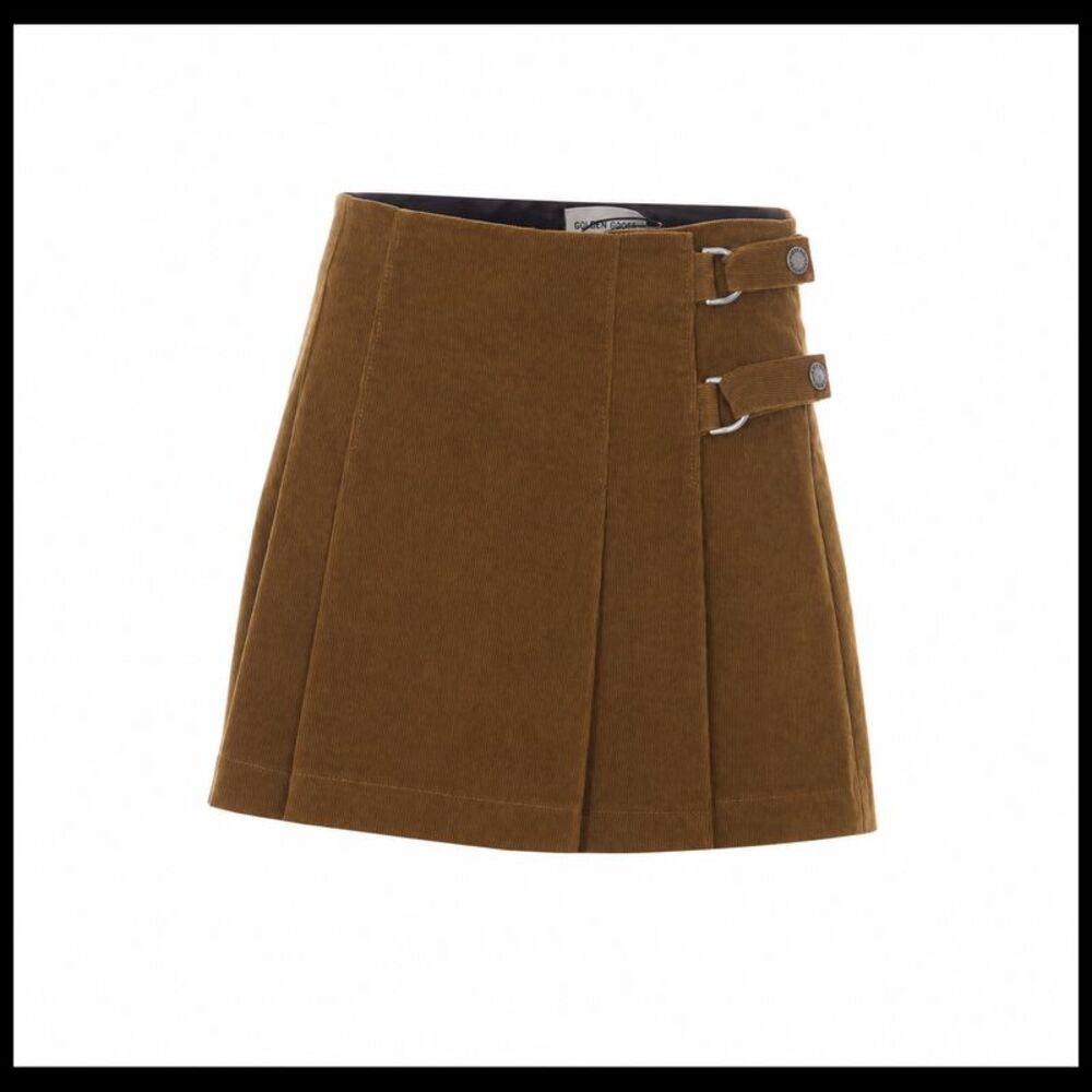 Golden Goose Women Raelynn Corduroy Mini Skirt
